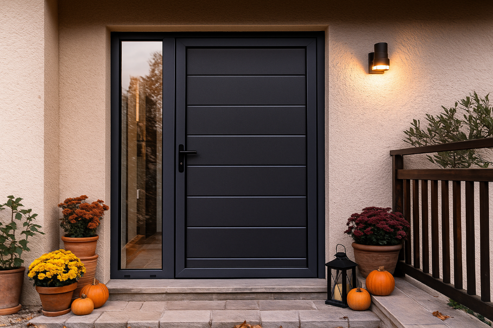 Porte en alu - ndilly Margency Soisy sous montmorency